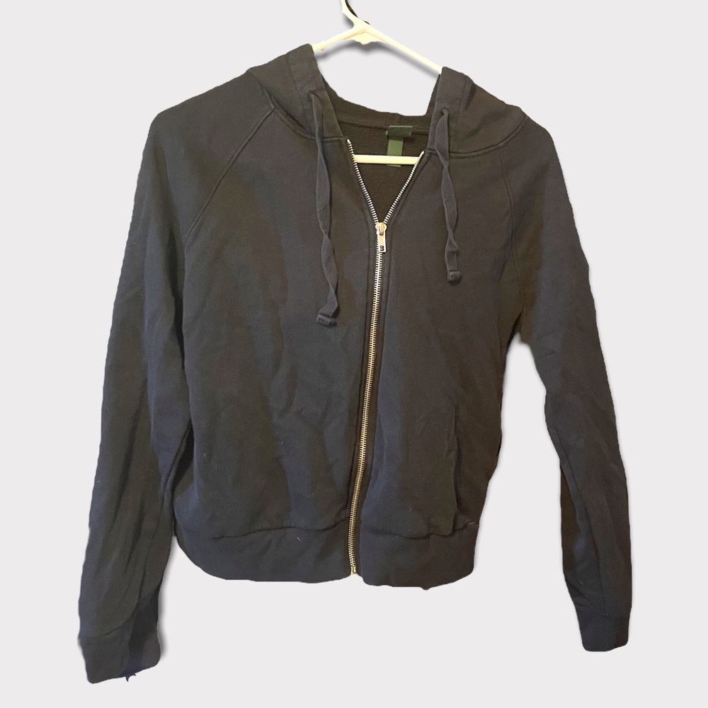 Wild fable cropped zip up jacket